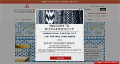 Desktop Screenshot of decoratorsbest.com